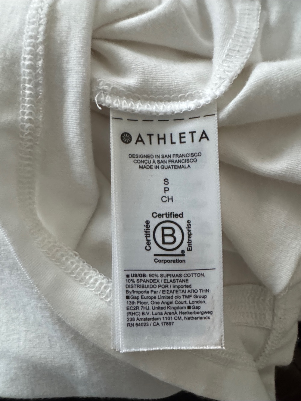 Athleta White Scoop Neck Tank Top - Picture 5 of 5